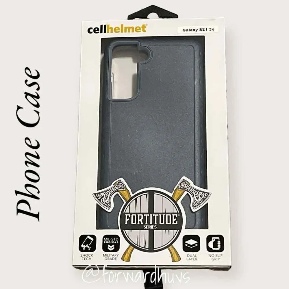 Cellhelmet Fortitude Series for Galaxy S21 5g Slate Blue - NEW